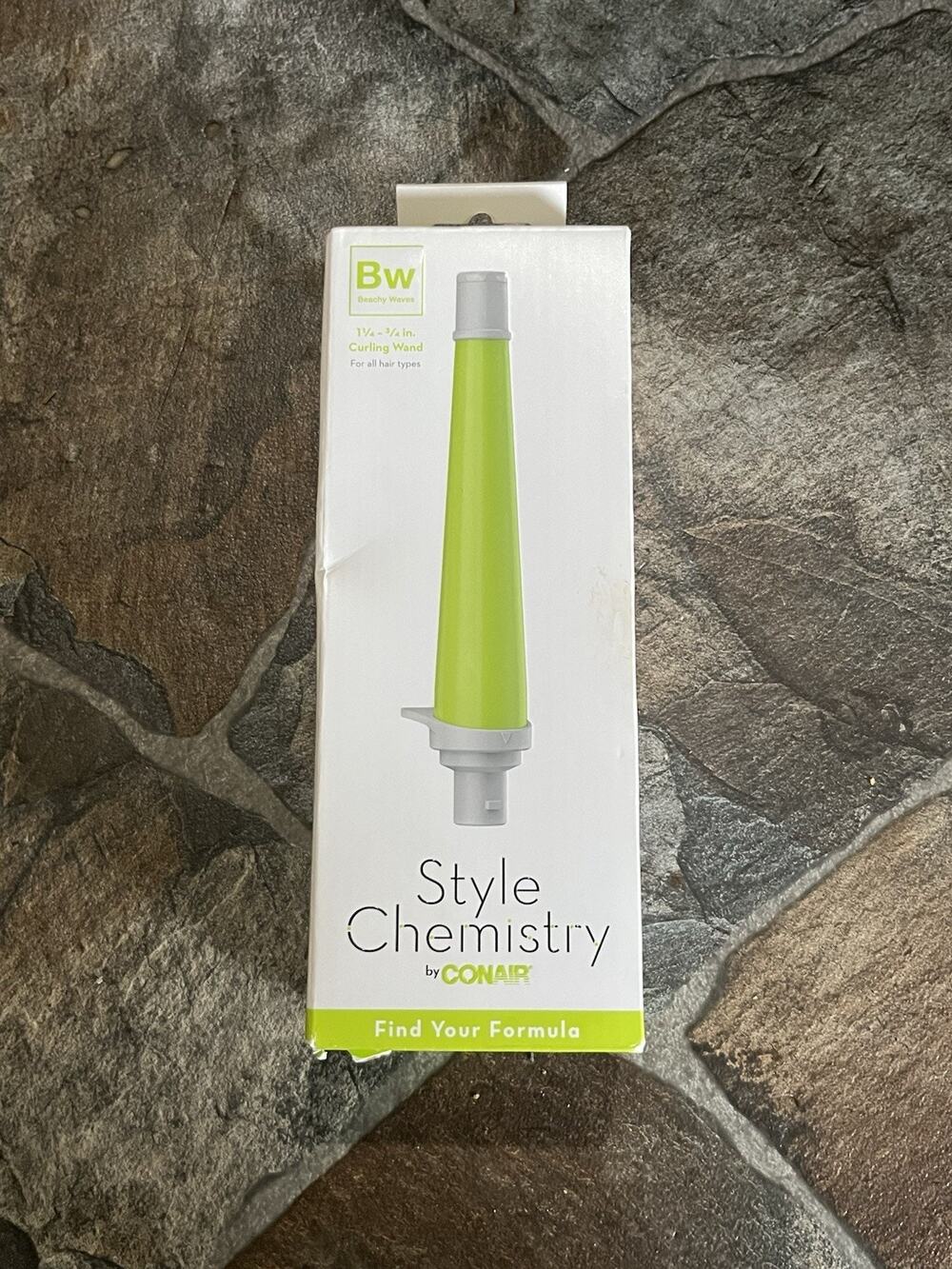 Conair Style Chemistry Beachy Waves Curling Wand Attachment 1 1/4–3/4" Open Box
